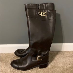 Karen Scott Brown Riding Boots
